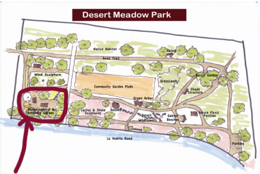 Desert Meadows Park map